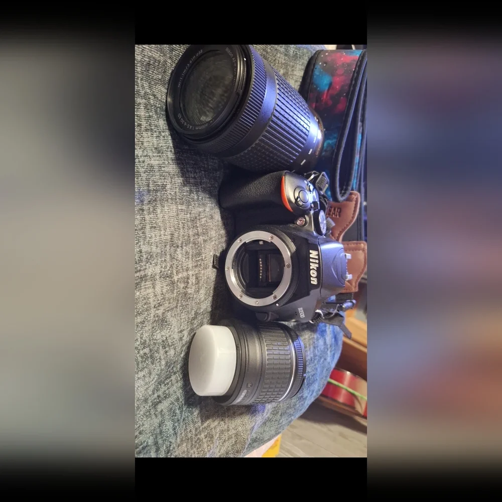 Nikon d3500 set up